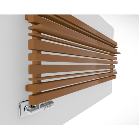 TERMA Sherwood H radiátor pod okno barevná provedení RAL8001