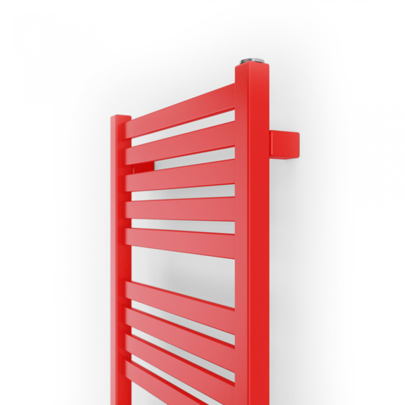 TERMA Marlin koupelnový radiátor 1185x430 RAL 3028 detail