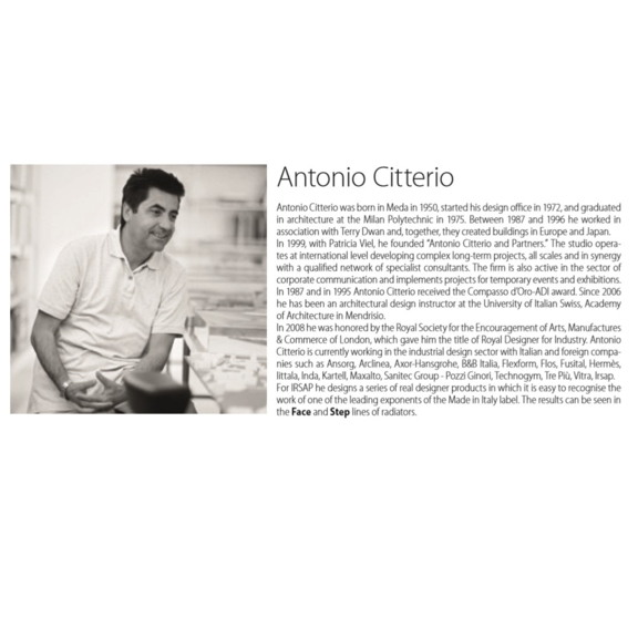 IRSAP Step B koupelnový radiátor - design Citterio