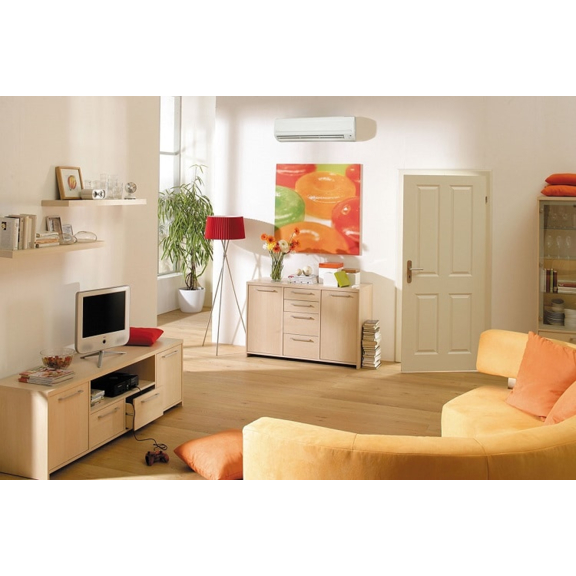 Daikin FWT04CT nástěnný fan coil - v interiéru