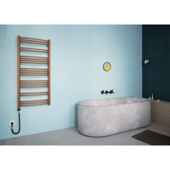 TERMA Jade M koupelnový radiátor 1149x500 barva Copper stylová koupelna