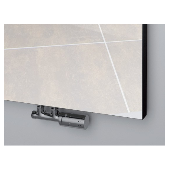 ISAN Variant Mirror radiátor se zrcadlem detail