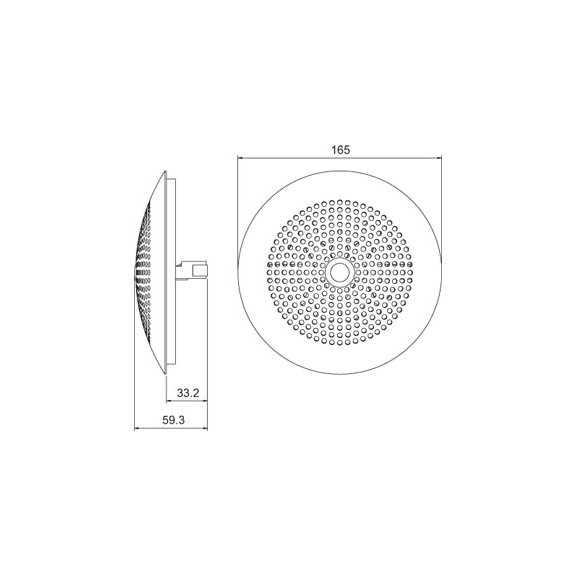 Elegant VT 100 difuzor - rozměry