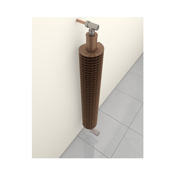 ISAN Spiral RA1-W vertikální radiátor