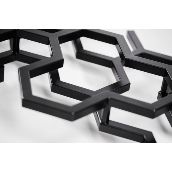 TERMA Hex designový radiátor 502x1126 detail - ovládání