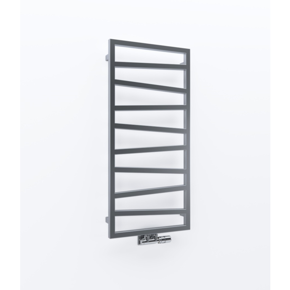 TERMA Zigzag koupelnový radiátor 835x500 barva RAL9016