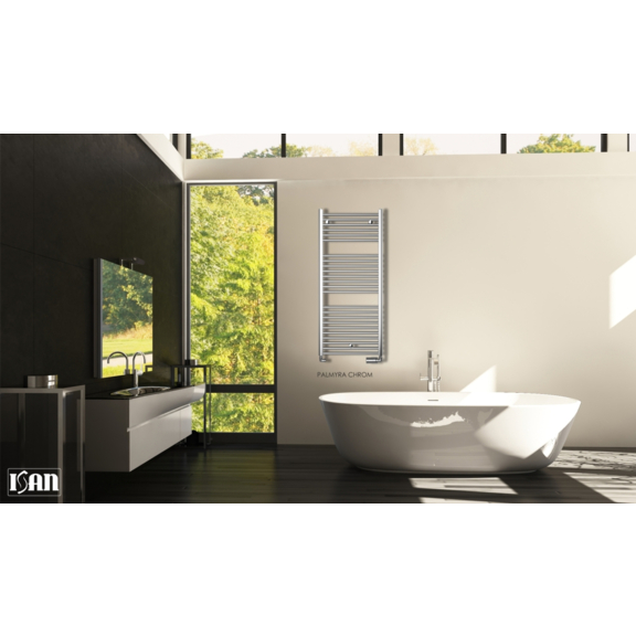 ISAN Palmyra Chrom koupelnový radiátor