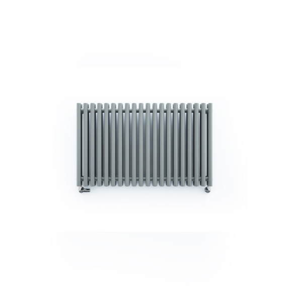 TERMA Tune VWD designový radiátor 600x990 barva Nickel Matt horizontální