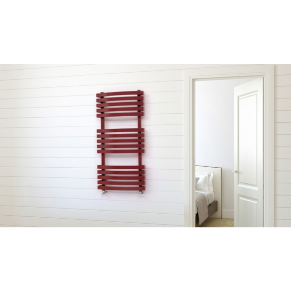 TERMA Kioto designový radiátor v moderním interiéru