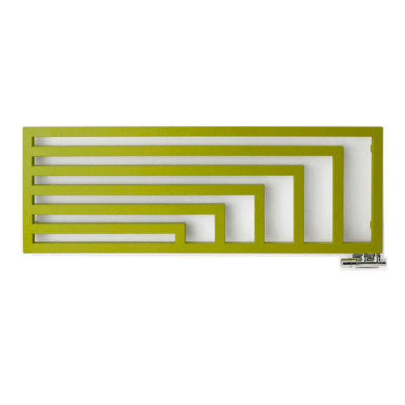 TERMA Angus H designový radiátor barva Soft Green Apple