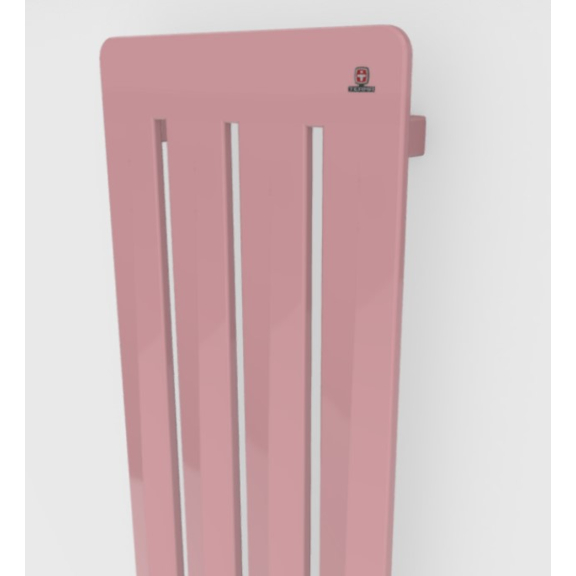 TERMA Aero V designový radiátor - různá barevná provedení RAL3015 detail