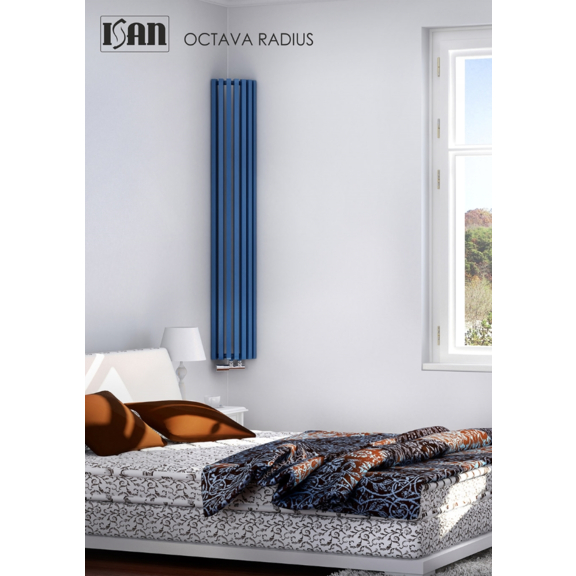 ISAN Octava Radius radiátor do rohu  S11