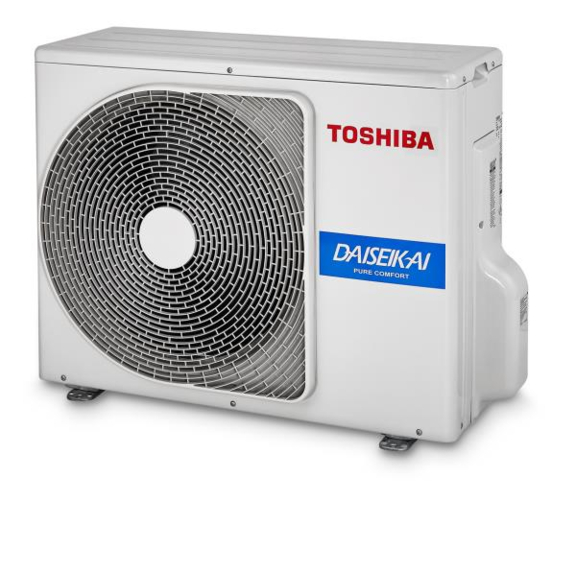 Nástěnná klimatizace Toshiba Daiseikai 9 RAS-10PKVPG-E + RAS-10PAVPG-E venkovní jednotka
