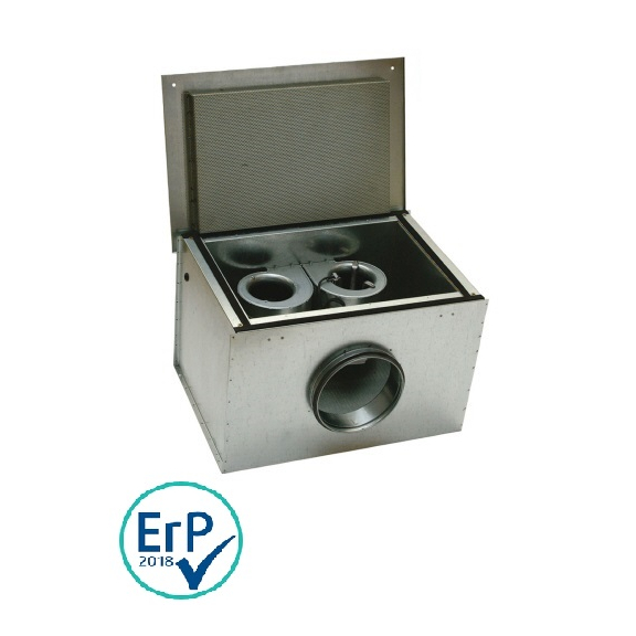 Systemair KVK DUO 125 kruhový ventilátor