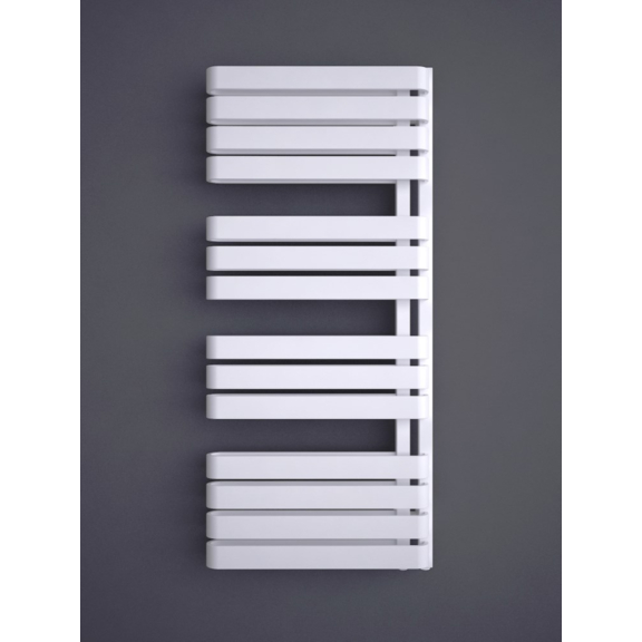 TERMA Warp S designový radiátor 1110x500 RAL 7042 detail