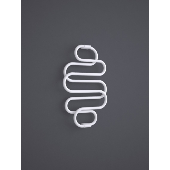 TERMA Perla designový radiátor RAL 9016 960x600