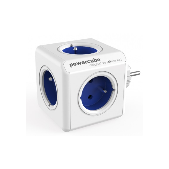 POWERCUBE ORIGINAL funkční rozbočovač - modrý