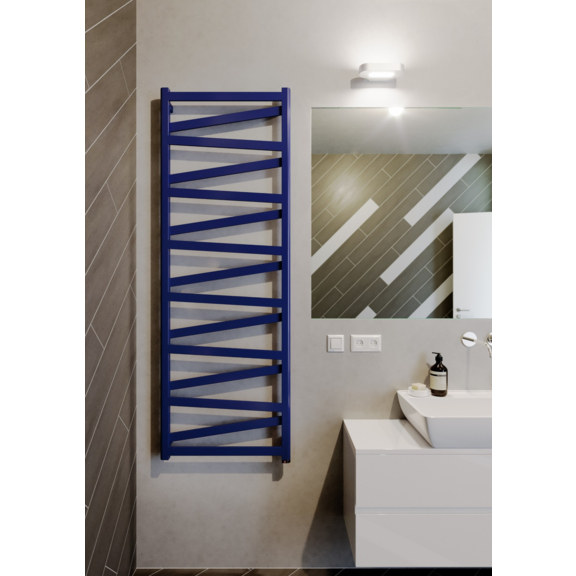 TERMA Vipera designový radiátor 1710x600 barva RAL5002