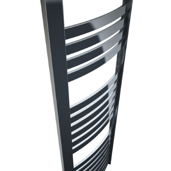 TERMA Dexter One koupelnový radiátor 1760x500 Pastel blue Celek v prostoru