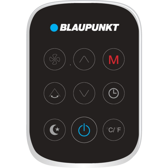 Blaupunkt Moby Blue 1012 B mobilní klimatizace - ovládání