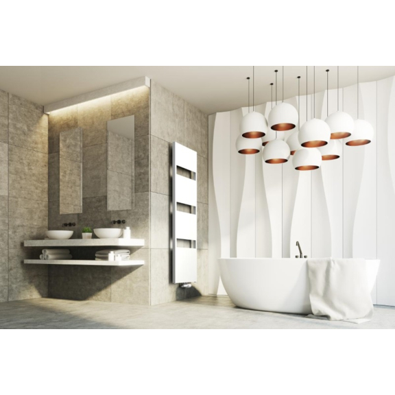 ISAN Carme vodný designový radiátor RAL 9016