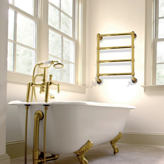 IRSAP Minuette koupelnový radiátor 682x570 povrch Gold - Zlato