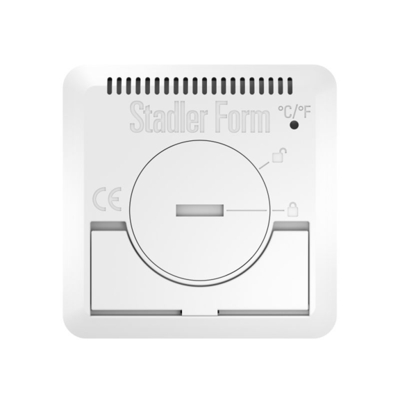 Stadler Form Selina Little digitální vlhkoměr a teploměr zezadu