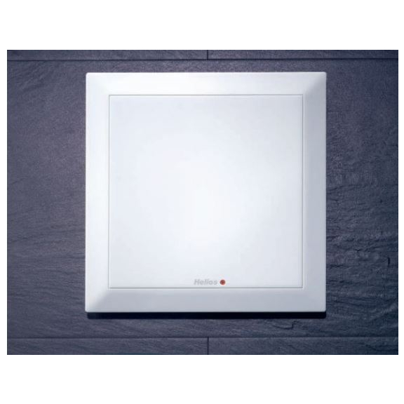 Helios MiniVent M1/100 dvouotáčkový standardní ventilátor - umístění ve stěně