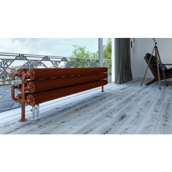 TERMA Ribbon HSD retro radiátor barva Copper