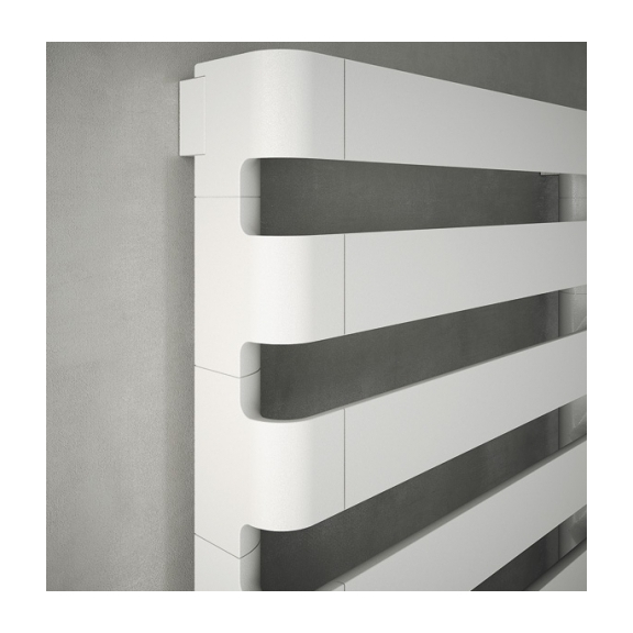 IRSAP Step B koupelnový radiátor detail Bianco Perla