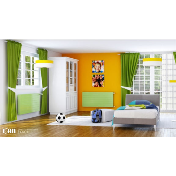 ISAN Exact F10 H radiátor pod okno -  RAL 6019