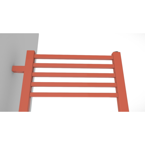 TERMA Bone DW koupelnový radiátor barevné provedení RAL2012