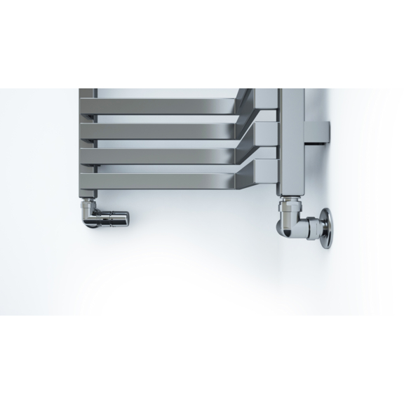 TERMA incorner rohový radiátor 1005x350 barva Chrome Effect