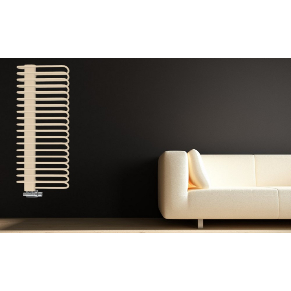 TERMA Michelle designový radiátor RAL1016 detail