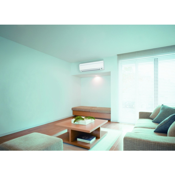 Daikin FWT02CT nástěnný fan coil v interiéru - interiér