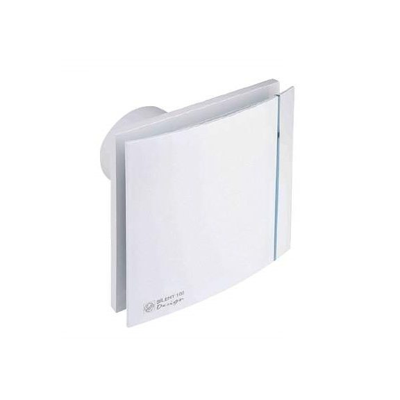 Ventilátor Silent 100 Design CZ bílý1