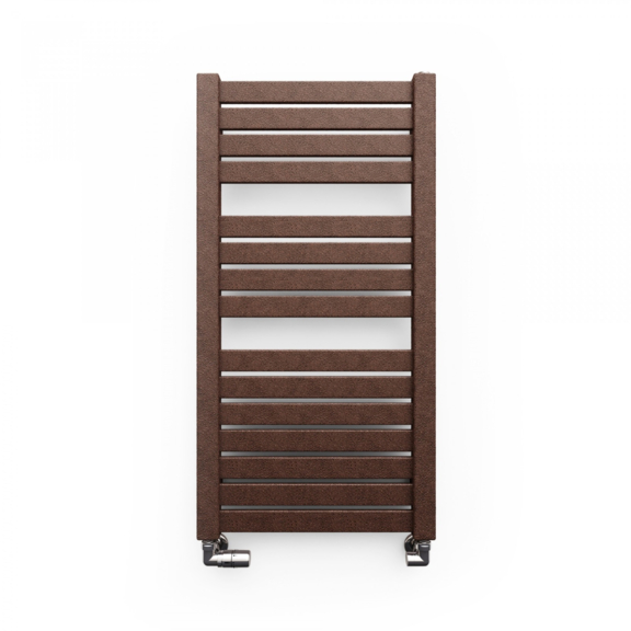 TERMA Mantis designový radiátor 860x540 RAL barva Antique Copper
