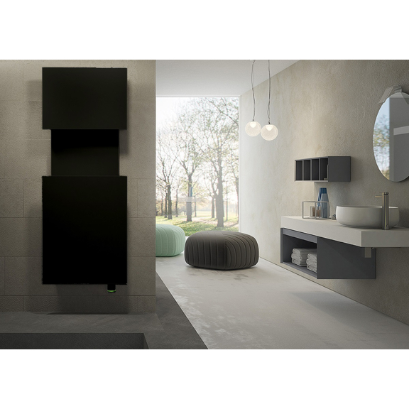 IRSAP M'ama koupelnový radiátor barva Nero Grafite