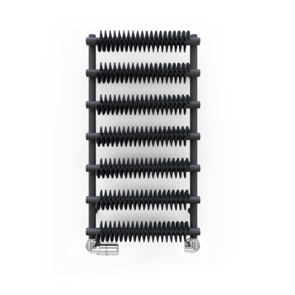 TERMA Ribbon T retro radiátor barva Metallic Grey