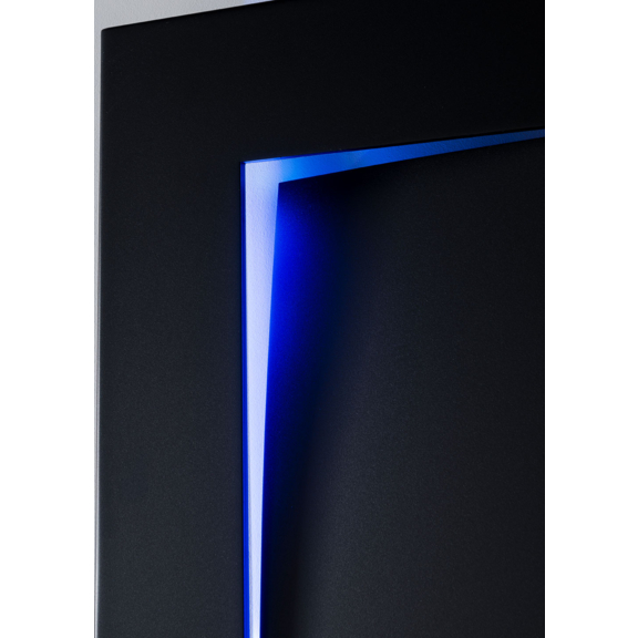 IRSAP Immagini designový radiátor LED podsvícení detail