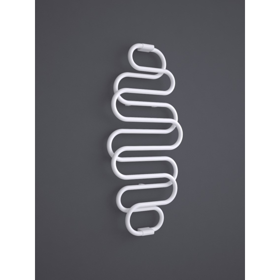 TERMA Perla designový radiátor RAL 9016 1360x600