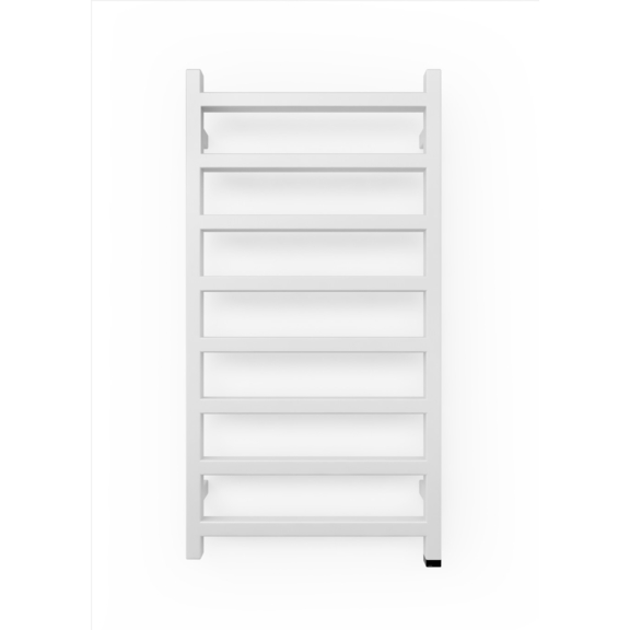 TERMA Simple One designový radiátor 960x500 RAL9016 s poličkou