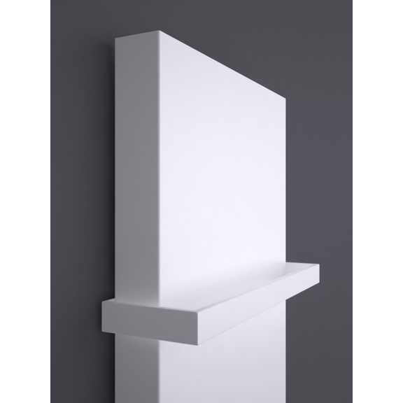 TERMA Case Slim designový vertikální radiátor bílá ručka