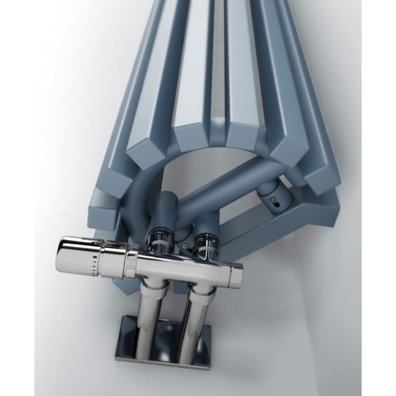 TERMA Triga ANC designový radiátor RAL 5024 detail1