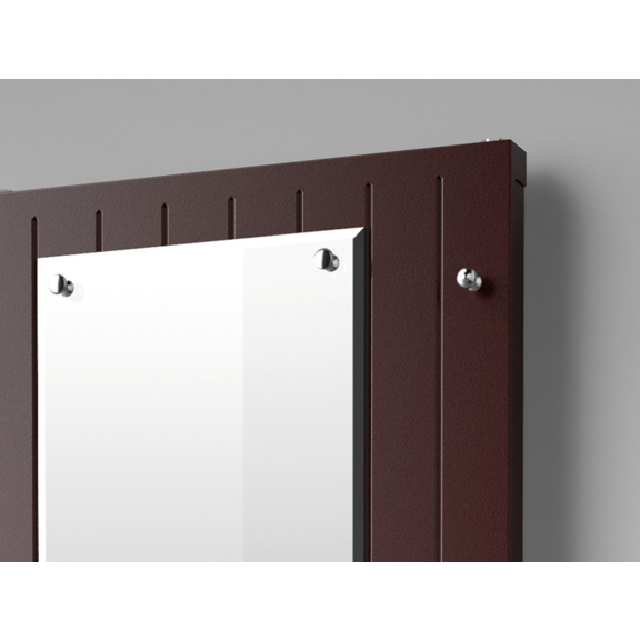 ISAN Exact F10 L radiátor se zrcadlem