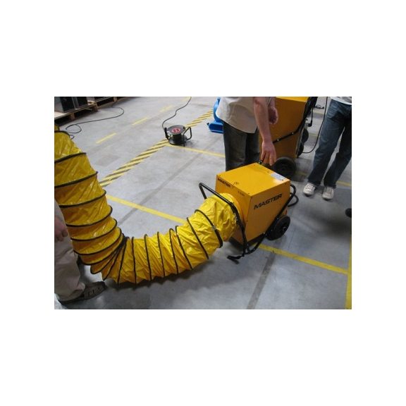 Master B 18 EPR profesionální elektrický ohřívač s ventilátorem a s možností připojení pružné hadice