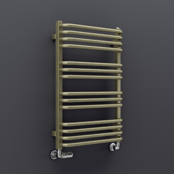 TERMA Alex designový radiátor 760x500 barva Bronze