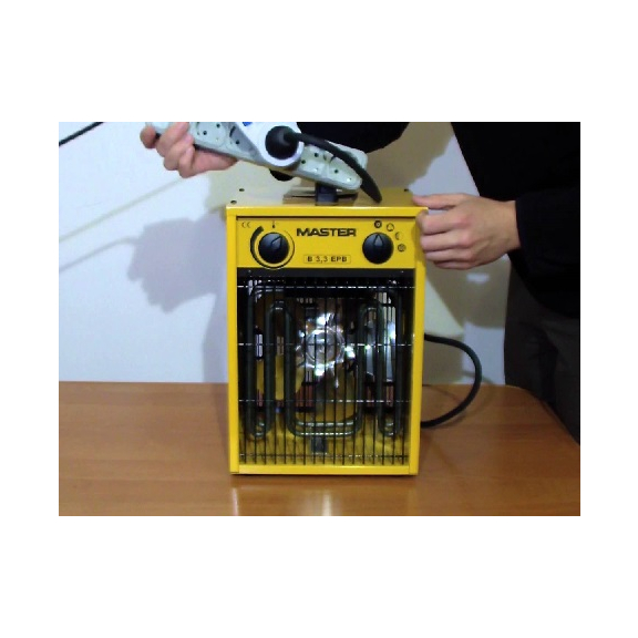 Master B 3.3 EPB profesionální elektrický ohřívač s ventilátorem
