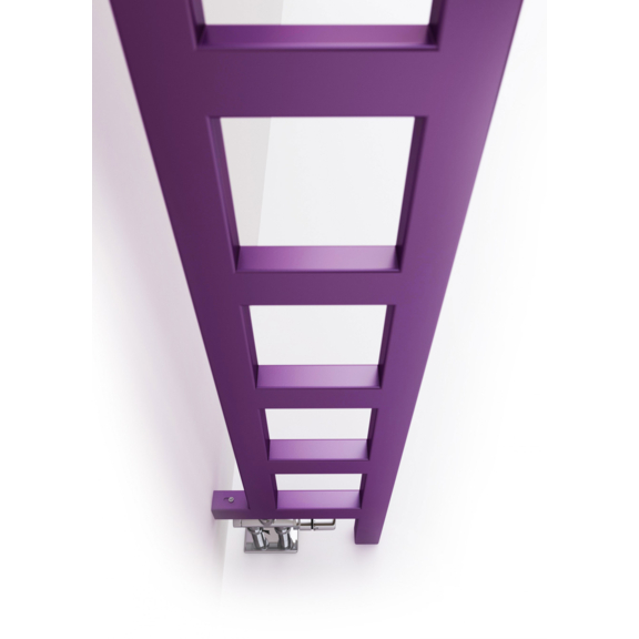 TERMA Easy DW vertikální radiátor 1660x200 Silver Matt uchycení