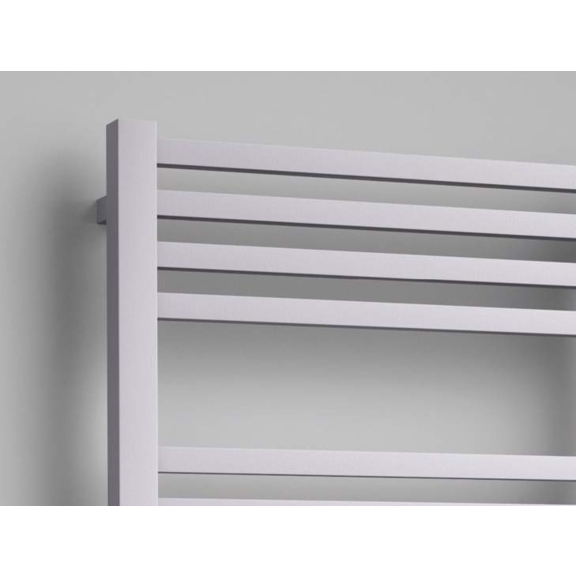 ISAN Quadrat elektrický koupelnový radiátor detail